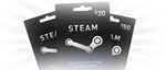 STEAM WALLET GIFT CARD 20.5$ НЕ GLOBAL БЕЗ RU-US-TL-AR