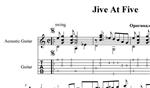 Jive At Five (Harry’Sweets’Edison) Ноты, табы, GP6