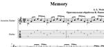 Memory  (A. L. Webber) pdf+gp6