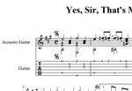 Yes,Sir,That’s My Baby(Walter Donaldson)Ноты, табы, GP6
