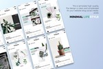 Шаблоны оформление Instagram постов Minimal
