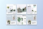 Шаблоны оформление Instagram постов Minimal - изображение № 3