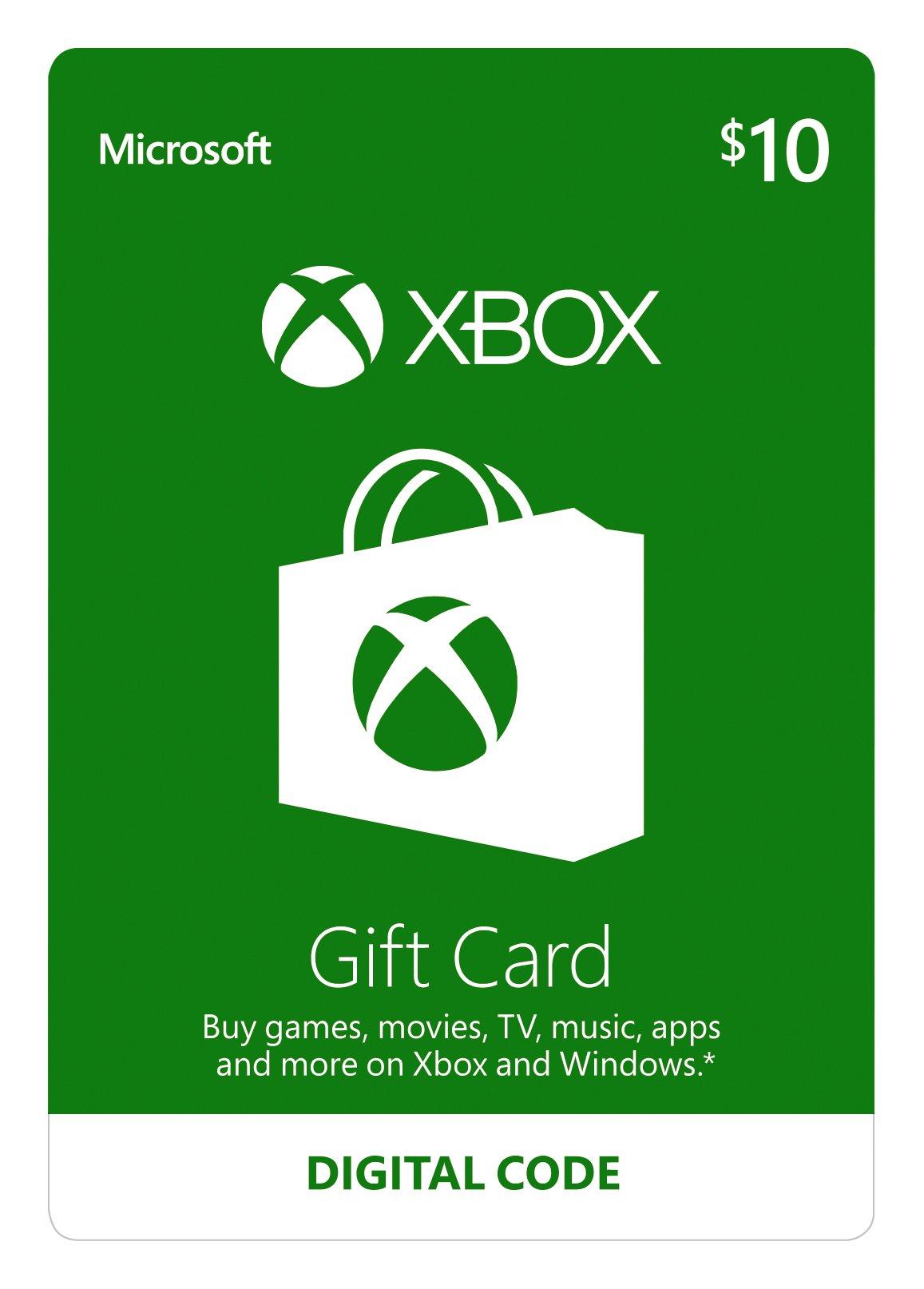 Xbox Gift Card 10$ USA - без комиссии