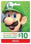 Nintendo eshop 10$ USA - без комиссии