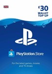 Playstation Network PSN £30 (UK) - без комиссии
