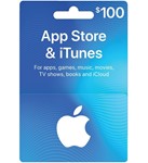 iTunes Gift Card $100 USA - без комисси