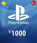 Playstation Network PSN 1000 TL Турция