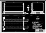 Чертёж  четырёхстоечного подъемника  MAHA Trucklift 10