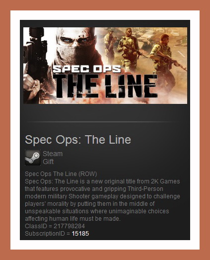 Spec Ops: The Line (Steam Gift ROW / Region Free)