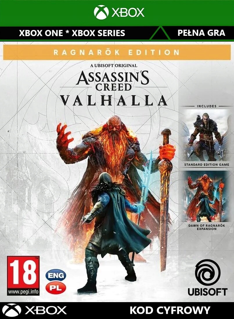 ✅ Assassin's Creed Вальгалла Ragnarök Edition XBOX 🔑