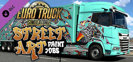 Euro Truck Simulator 2 - Street Art Paint Jobs Pack RU