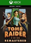  Tomb Raider I-III Remastered Starring Lara Croft XBOX