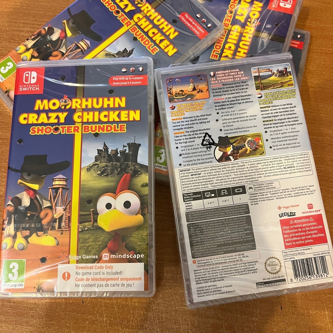 Moorhuhn Crazy Chiken: Shooter Switch key Морхухн