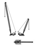 Динамический блок крана Liebherr LR1300