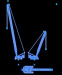Динамически изменяемый блок крана Liebherr LR1300 - изображение № 2