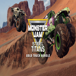 ???? Monster Jam Steel Titans - Gold Truck Bundle GOG �