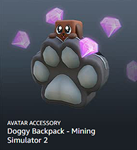 КЛЮЧ Doggy Backpack - Mining Simulator 2 ROBLOX