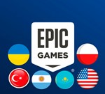 Новый аккаунт Epic Games KZ, TR, AR, UA, USA, PL
