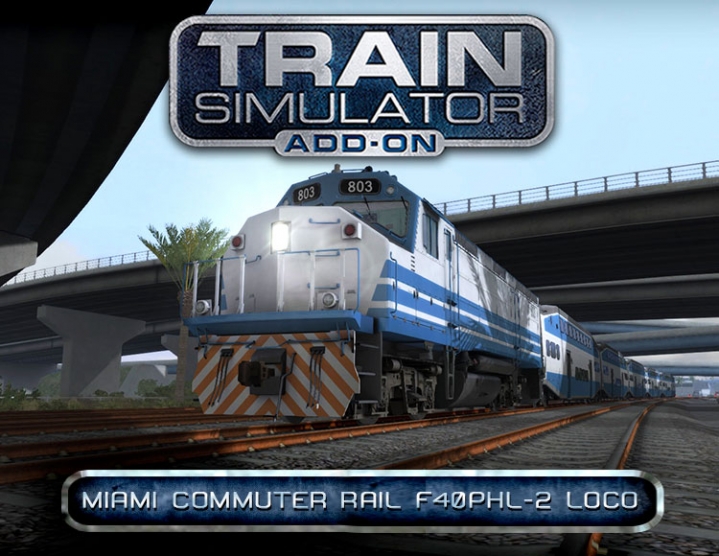 Train Simulator Miami Commuter F40PHL2 Steam