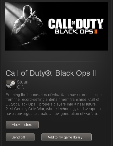 zzzz_Call of Duty Black Ops II - STEAM Gift / ROW