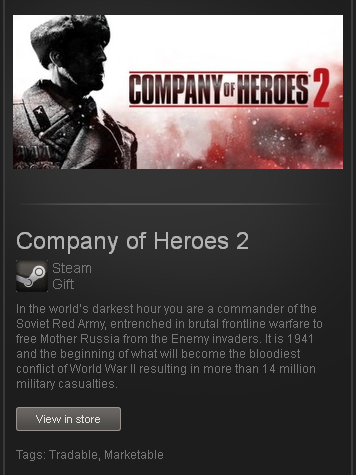Company of Heroes 2 - STEAM Gift - Region Free / ROW