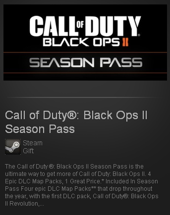 Call of Duty: BO 2 - Season Pass - STEAM Gift RU+CIS+UA
