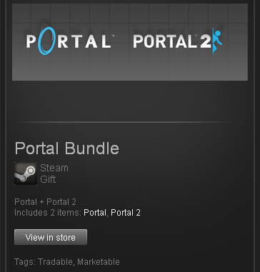 Portal 1 + Portal 2 - STEAM Gift - Region Free / ROW