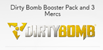 Dirty Bomb Booster Pack and 3 Mercs - STEAM Key GLOBAL