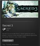 Sacred 3 - STEAM Gift - Region Free / ROW / GLOBAL