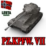 PZ.KPFW. VII в ангаре ️ WoT СНГ
