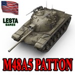 M48A5 PATTON в ангаре ️ WoT СНГ