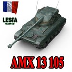 AMX 13 105 в ангаре ️ WoT СНГ