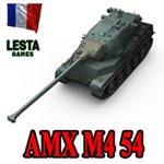 AMX M4 MLE. 54 в ангаре ️ WoT СНГ