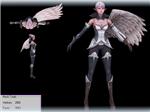 3D модель Lineage 2 Kamael - woman - Без брони