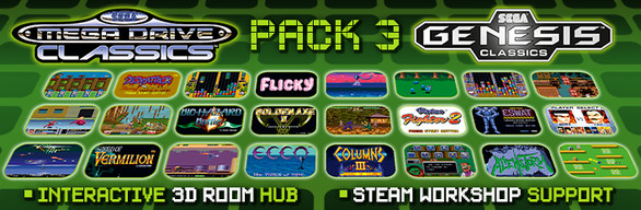 SEGA MegaDrive & Genesis Classics Pack 3 (Steam Gift)