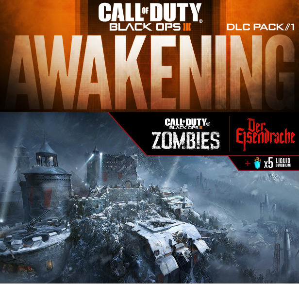 Black Ops III - Awakening DLC + Zombies MAP (Steam ROW)