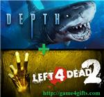 Depth + Left 4 Dead 2(NEW Steam account+mail)
