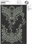 Машинная вышивка кружевом. JN-1518