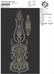 Машинная вышивка кружевом. JLY-2117