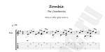The Cranberries - Zombie. Ноты и табы (версия 2017)