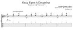 Once Upon A December - ноты и табы для гитары