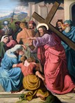 Иисус встречает плачущих женщин_003(73х100см)