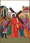 002-Иисус берёт Крест свой(108х158см)слои