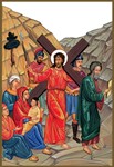 008-Иисус встречает плачущих женщин(108х158см)слои
