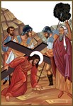 009-Иисус падает в третий раз под Крестом(108х158)слои