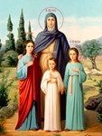 Вера, Надежда, Любовь и мать их София, мцц_002(62х82см)