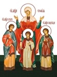 Вера, Надежда, Любовь и мать их София, мцц_007(40х54см)