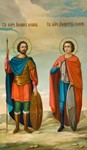 Иоанн Воин и Димитрий Солунский, мчч_001(221х380см)
