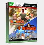 Ключ Worms Battlegrounds + Worms W.M.D (Xbox)