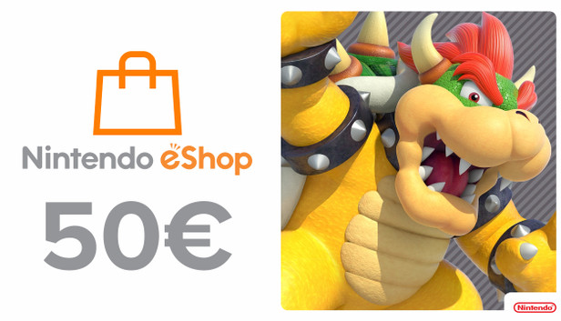 Nintendo eShop пополнение на 50 Евро (EU) -%